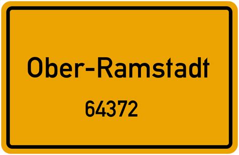 64372 Ober-Ramstadt Straßenverzeichnis: Alle Straßen in 64372