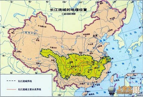 长江地图全图图片