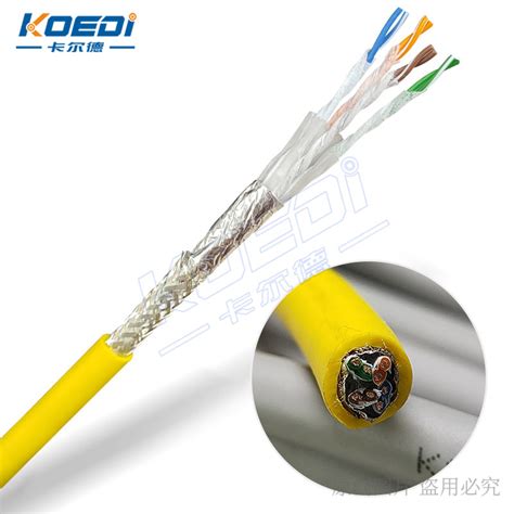 CAT5e超五类工业以太网线-卡尔德电缆[KOEDI]-国内专业高柔性拖链电缆,机器人电缆品牌