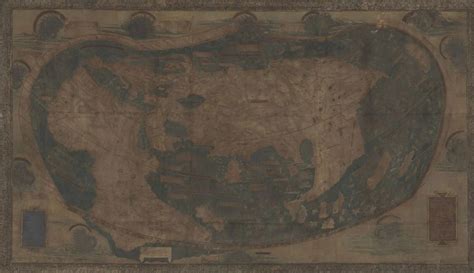 Mapa de 1491 que pode ter auxiliado Cristovão Colombo é reconstruído ...
