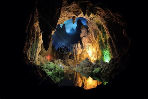 神秘的洞穴高清图片下载-正版图片600184558-摄图网