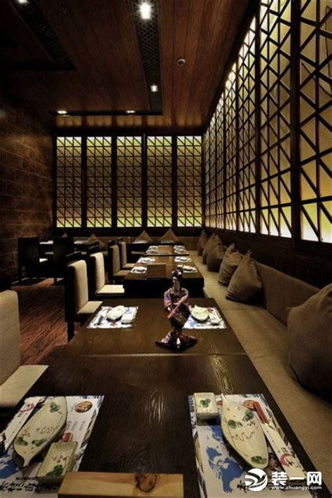 小型日式餐厅这样设计，亲和舒适又有设计感~
