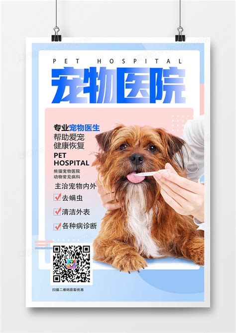 创意宠物医院海报设计图片下载_psd格式素材_熊猫办公