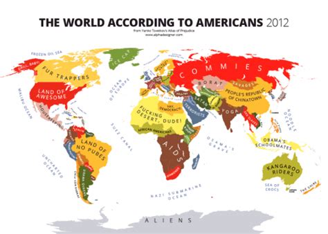 世界偏见地图：上大学去美国，买炒锅找中国_菩提树丫枝_新浪博客