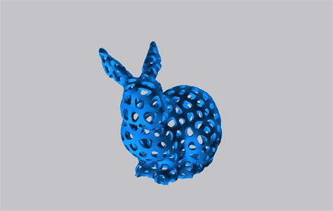 自制镂空兔子 by bobofei - 3D打印模型文件免费下载模型库 - 魔猴网