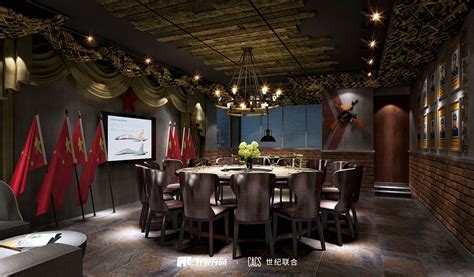 老兵兄弟连-军事主题餐厅设计|空间|室内设计|世纪联合设计 - 原创作品 - 站酷 (ZCOOL)