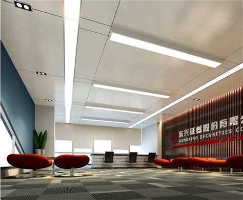 郑州现代大气的集团办公室装修案例 - 金博大建筑装饰集团公司