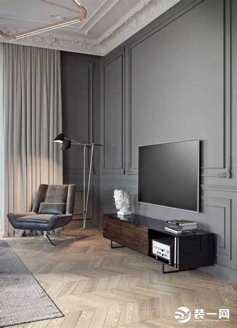 沙发背景墙石膏线造型设计效果图分享 让你的家设计感十足 - 本地资讯 - 装一网