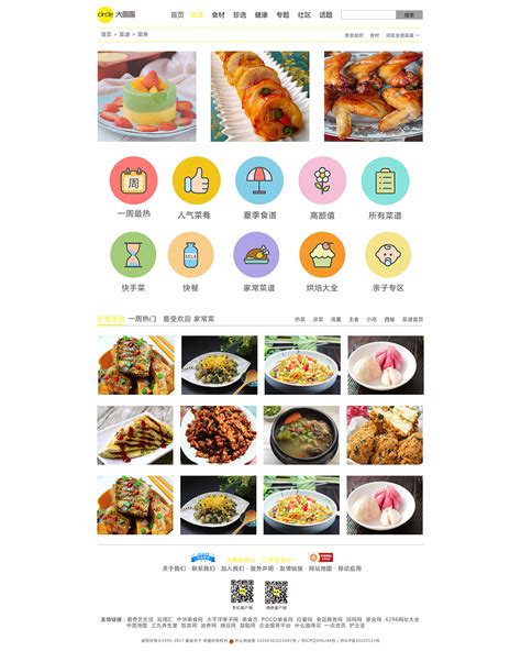 美食博客网页设计，美食网站设计模板_墨鱼部落格