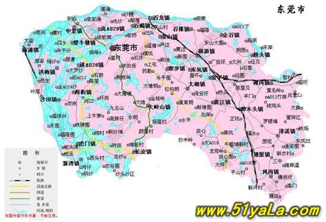 东莞大岭山地图_广东省东莞市大岭山镇地图_东莞本地宝