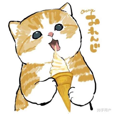 猫咪温柔头像女生卡通