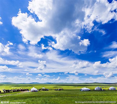 新疆天山下的草原唯美风景高清图片下载-正版图片501140654-摄图网