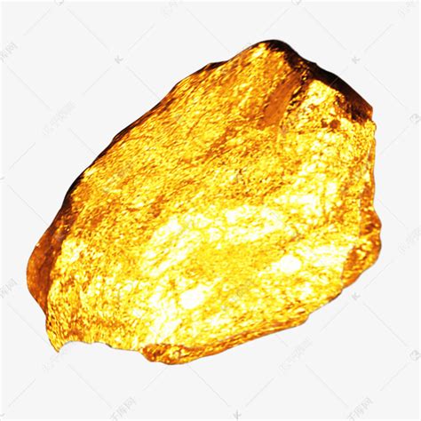 金矿金子矿石素材图片免费下载-千库网