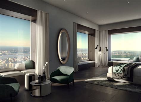 **新国外公寓设计案例：精致优雅的顶层公寓设计-易美居