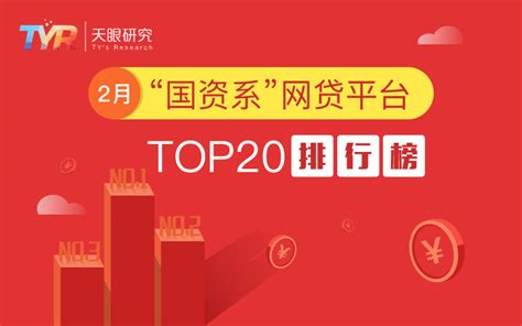 网贷天眼独家：2月“国资系”网贷平台TOP20排行榜 - 快讯 - 华财网