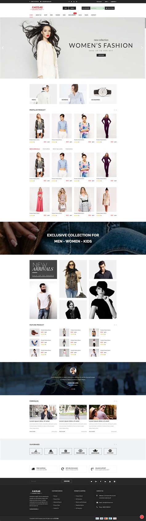 购物商城网页设计代码，通用线上购物网站设计-17素材网