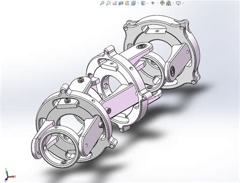 【工程机械】欠驱动模块化机械臂骨架3D数模图纸 Solidworks设计_SolidWorks_化机-仿真秀干货文章