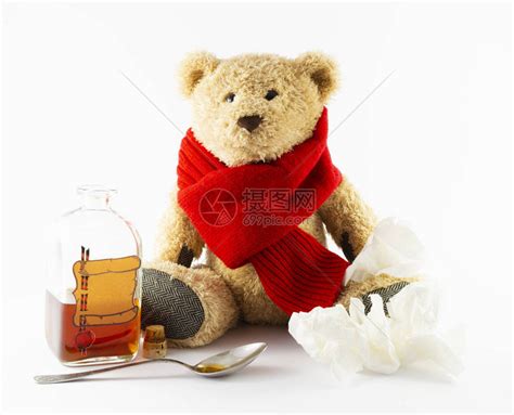 一只生病的泰迪熊高清图片下载-正版图片506090986-摄图网