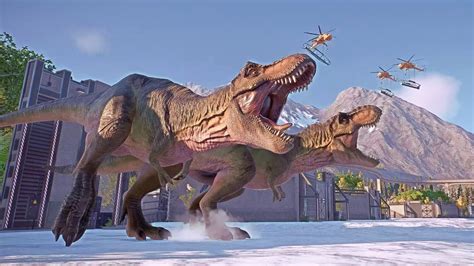 方舟巨龙、暴龙、棘龙、迅猛龙 ~ 侏罗纪世界进化 2 代_高清1080P在线观看平台_腾讯视频