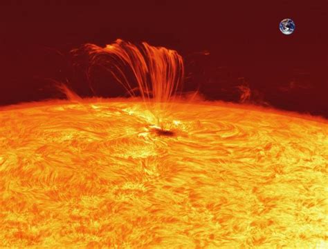 太阳黑子有多大？常见的黑子直径都大于地球_活动