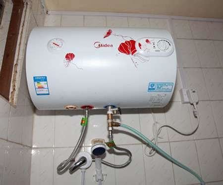 热水器安装详细图,明装电热水器管连接图,60升热水器尺寸图_大山谷图库