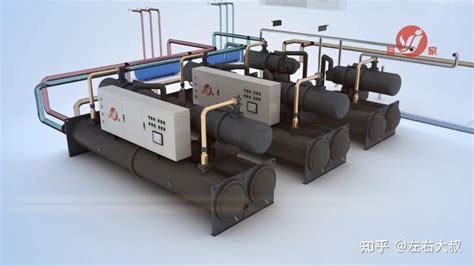 吸收式冷却器 吸收式制冷机 冷水机组 冷却系统 制冷系统机组3d模型下载-制造云