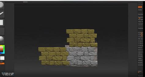 C4D-快速移动的石柱实景合成 - 影视动画教程_C4D R19 Arnold2.6.0 - 虎课网