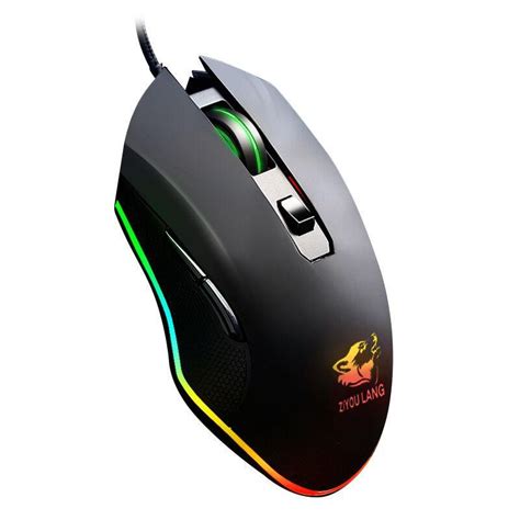 ZIYOU LANG X8 Wireless 2.4GHz Mute Rechargeable Mouse LED Backlit 1800 ...