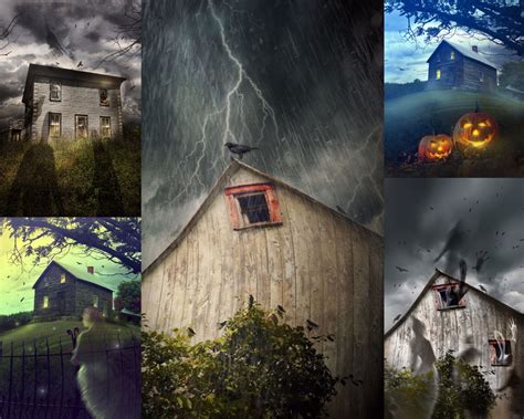 神秘的鬼屋摄影高清图片 - 爱图网设计图片素材下载