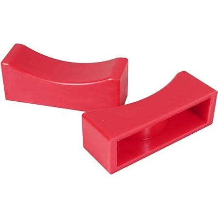 Amazon.com: Prothane 191412 Red Jack Stand Pads fits up to 1.5 X 4.5 ...