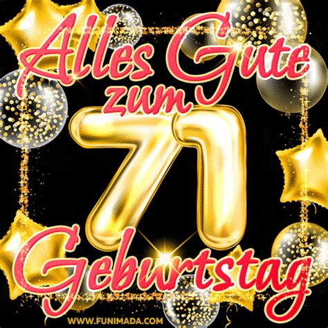 71. Geburtstag Karte Happy Birthday Kopfhörer - Geburtstagssprüche-Welt
