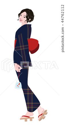 Yukata ladies - Stock Illustration [44762112] - PIXTA