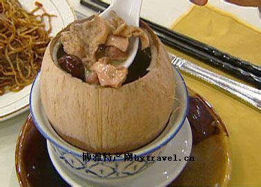 椰子炖鸡汤-盐田区特产