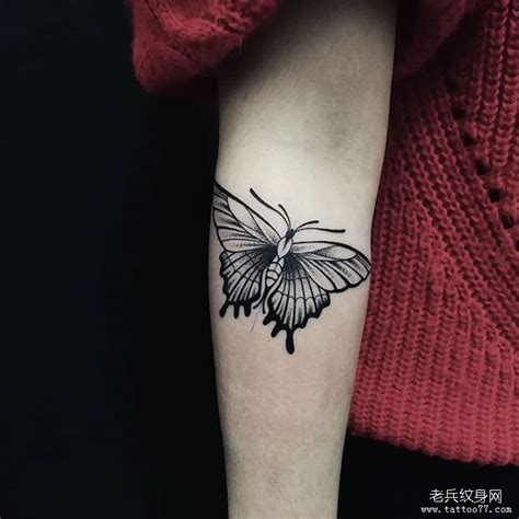 非主流蝴蝶纹身头像