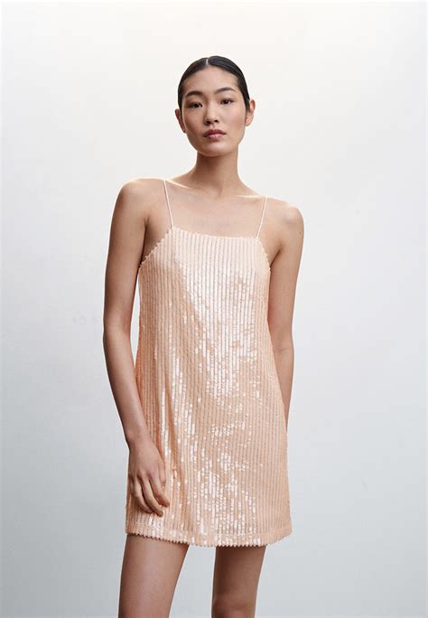 Платье Mango TEIA, цвет: розовый, RTLACQ126901 — купить в интернет ...
