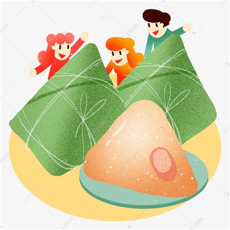 端午蛋黄粽子素材图片免费下载-千库网