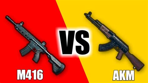 PUBG Mobile: M416 Vs AKM - Which Weapon Is Better