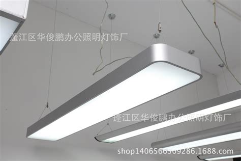 新款LED照明灯工业风吊灯长条 专业照明灯具厂家 办公室中式灯具-阿里巴巴