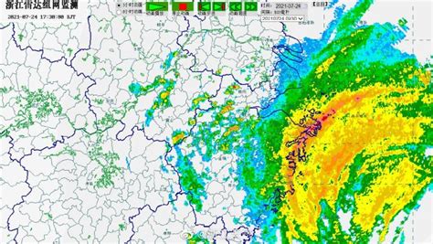 浙江省气象服务中心：台风“烟花”本体已上岸