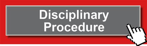 Disciplinary Process - Magrath : Magrath