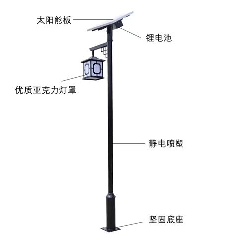 LED太阳能路灯一体化10W家用花园景观庭院灯围墙太阳能路灯厂家-阿里巴巴