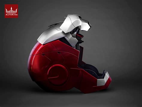 新品 AutoKing 私人 1/1钢铁侠头盔MK5 电动穿戴 可变形-阿里巴巴