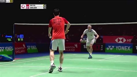 石宇奇 vs 安赛龙 2020全英羽毛球公开赛 男单1/4决赛