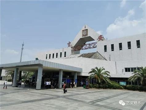 江西省吉安火车站,城镇风貌,建筑摄影,摄影素材,汇图网www.huitu.com
