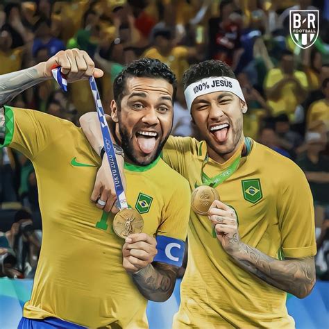 巴西成功卫冕奥运男足冠军 阿尔维斯收获个人第43冠