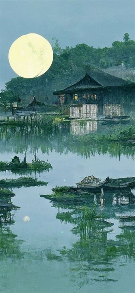 无颜月色图片