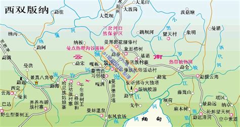 景洪市地图图片