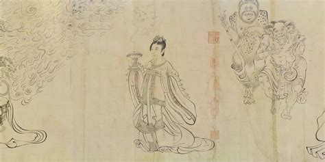 送子天王图图片