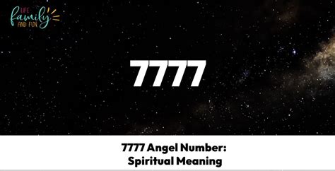 Angel Number 7777 - Understand the meaning of this Number.