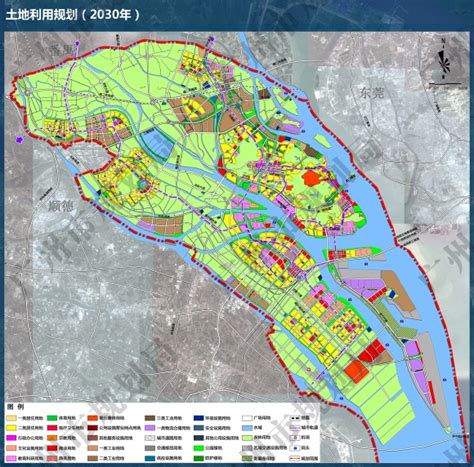 2023年南沙重点项目,广州南沙2025规划图,20年万顷沙规划(第3页)_大山谷图库